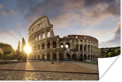 Produktbild von MuchoWow® Poster Rom - Kolosseum - Italien 60x40 cm - Schlafzimmerdekoration