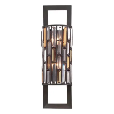 Produktbild von Elstead Gemma Wandleuchte E14 2-fach 65cm Vintage-Bronze