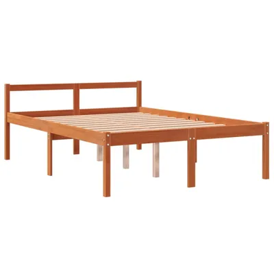 Immagine prodotto di Letto senior marrone cera 140x200 cm in legno di pino massiccio