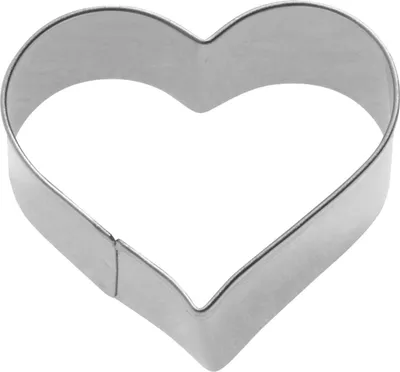 Immagine prodotto di Tagliabiscotti a cuore in acciaio inox da 6 cm