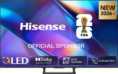 Produktbild von Hisense 65 '' A79S | Hi-QLED Smart TV 4K 60 Hz, 165,1 cm (65"), 3840 x 2160 Pixel, QLED, Smart-TV, WLAN, Schwarz
