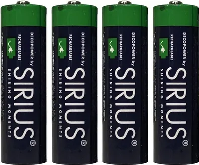 Produktbild von Sirius AA Akkus DecoPower 4 Stück