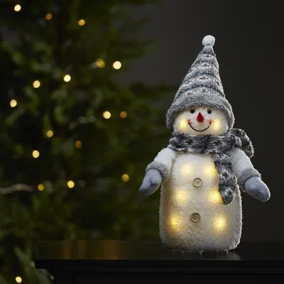 Produktbild von Star Trading 991-53, Leichte Dekorationsfigur, Weiß, IP20, 8 Glühbirne(n), LED, 0,48 W
