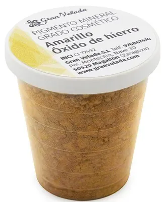 Produktbild von Gran Velada - Pigment für Seife Eisenoxidgelb migrationsarm 30 cm³