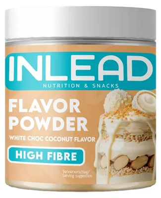 Produktbild von Inlead Flavor Powder (90g) White Choc Coconut - Funktionelle Lebensmittel -