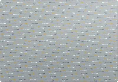 Obrázek produktu pro Šipky V Řadách– Ochranná podložka na podlahu – Podložka pod židli – 100x70 cm – Protiskluzová podložka na tvrdé podlahy