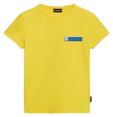 Produktbild von Napapijri - T-Shirt für Kinder, Rückseitiger Aufdruck GT26725 (176) (Gelb)