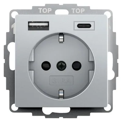 Obrázok produktu pre GIRA 245926 Napájacia jednotka SCHUKO SH USB