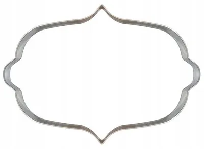 Produktbild von EkoForemki Ausstecher Etikettenform 10,5 cm für Kekse