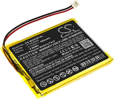Image de TECHTEK Batterie compatible avec [Wexler] E5001 remplace YT453949