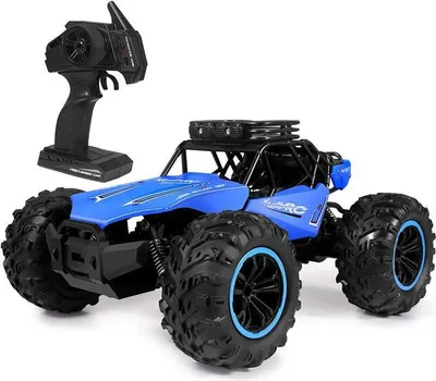 Obrázok produktu pre 1:18 Vysokorýchlostné diaľkové ovládanie auto zliatina Shell Rc Off-road vozidla hračky Blue