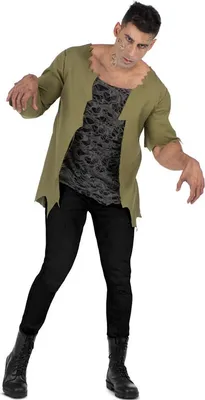 Immagine prodotto di Costume da mamma zombie verde M verde M