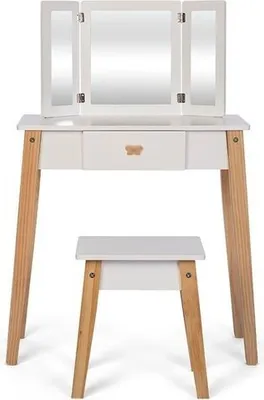 Obrázok produktu pre Toaletný stolík so stoličkou By Astrup - White Dream
