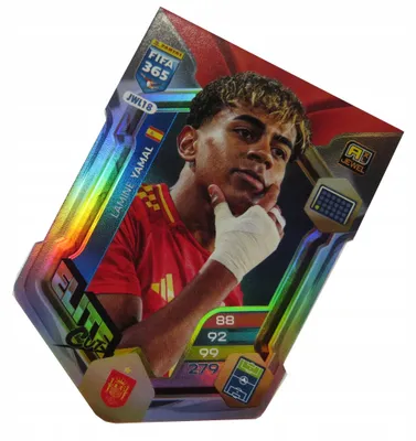 Produktbild von Panini Fifa 365 2026 Jewel Elite Cut Laminated Card – Yamal Jwl18 Spain