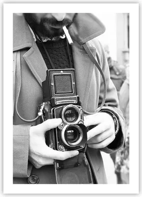Produktbild von Poster - Poster ohne Rahmen - Die Kamera Retro Vintage - 50x70 cm - Wand Bild - Wanddeko - Wandbilder - Kunstposter - Wandposter - Bilder - Kunstdruck - Wanddekoration - Wandbild - P2XPA50x70-5009
