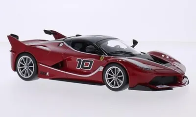 Produktbild von Bburago 26301 Ferrari FXX-K #10 dunkelrot 2015 Maßstab 1:24