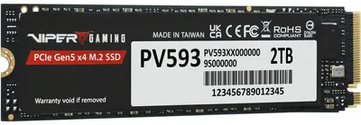 Immagine prodotto di Patriot SSD 2TB VIPER PV593 M.2 2280 PCIe Gen5 x4 14000/13000MB/s