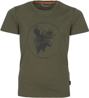 Produktbild von Pinewood 6519 Moose Kids T-Shirt Olive (107) 116
