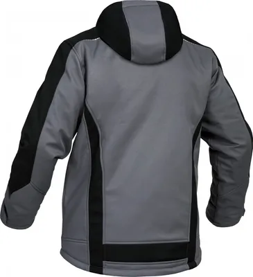 Produktbild von Leibwächter Winter-Softshelljacke Flex-Line FLEXI Gr. L grau/schwarz