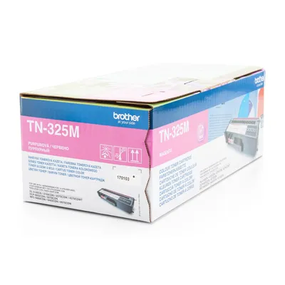 A product box for a Brother toner cartridge.