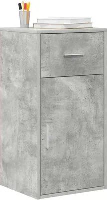 Immagine prodotto di Credenza con cassetti vidaXL, grigio cemento, 38 x 34 x 75 cm