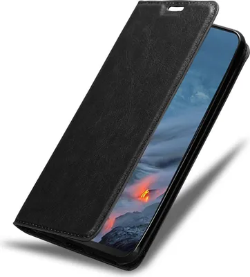 Produktbild von Cadorabo Hülle für Cubot P30 Schutz Hülle in Schwarz Handyhülle Etui Case Cover Magnetverschluss