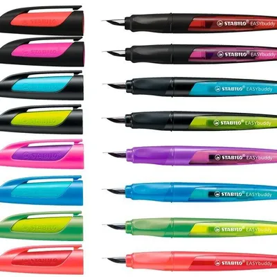 Immagine prodotto di STABILO Ergonomischer Schulfüller STABILO® EASYbuddy, Feder M, limette/grün 660329 4006381539067
