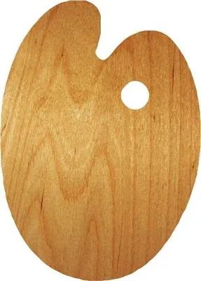 Produktbild von Rosa Oval Farbpalette 25 x 35 cm