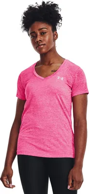 Productafbeelding van Under Armour Tech T-shirt met korte mouwen - Twist-Roze - Maat S