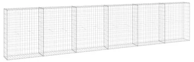 Immagine prodotto di vidaXL Parete di gabbioni con copertura Acciaio zincato 300x30x100 cm