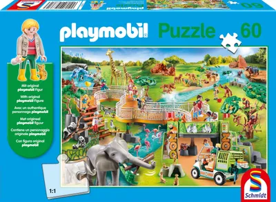 Produktbild von Schmidt Spiele PLAYMOBIL, Zoo, 60 Stück(e), Spielzeug