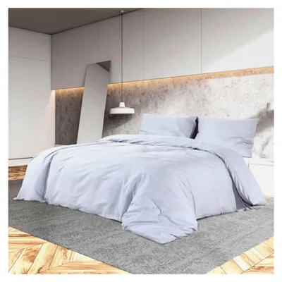 Produktbild von Bettwäsche Set in Grau 155x220cm aus Baumwolle