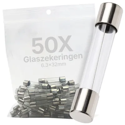 Produktbild von VLTG Glassicherung 6,3 x 32 mm 1,6 A flink 50 Stück