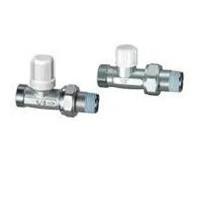 Produktbild von Ventil + Düsenhalter, gerade, 1/2"