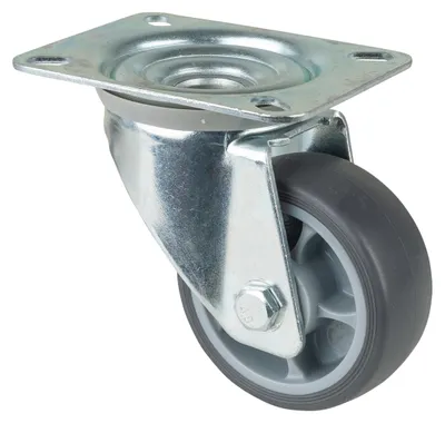 Immagine prodotto di BS Ruote Ruote per trasporto L400.B44.081 Ruote girevoli, diametro ruota 80 mm,