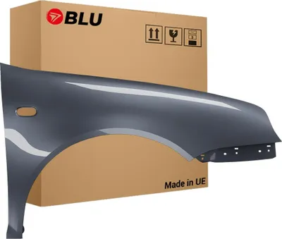 Zdjęcie produktu dla BLU Błotnik Premium pasujący do VW Volkswagen Golf IV 4 LC7V Prawy Antracytowy BlauAnthrazit | 1997-2006 | Przedni Przód | Lakierowany | Gotowy do montażu | Ocynk
