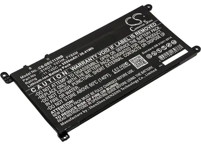 Produktbild von TECHTEK Laptop Akkus Kompatibel mit [Dell] Chromebook 11 3100, Chromebook 11 3180, Chromebook 11 3189 Ersetzt 51KD7, für FY8XM, für Y07HK