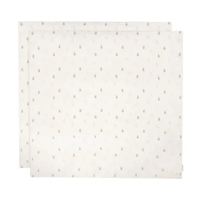 Produktbild von Mullwindeln Hydrophil 115x115cm Happy Miffy - Nougat - 2 Stück