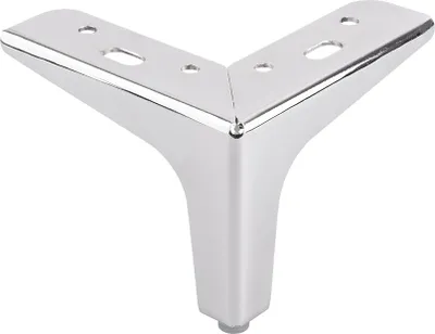 Produktbild von Möbelbein FS003 100 mm poliertes Chrom