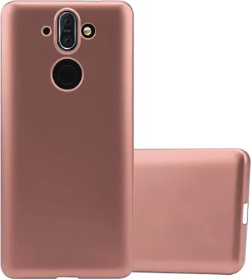 Produktbild von Cadorabo Schutzhülle für Nokia 8 Sirocco Hülle in Rosa Handyhülle TPU Silikon Etui Cover Case
