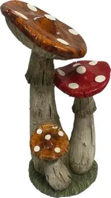 Produktbild von Dekofigur Lafiora Pilze 25 x 21,5 x 54,5 cm