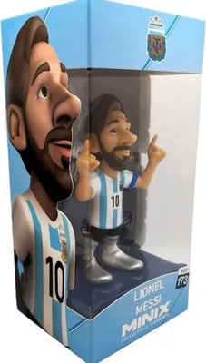 Image de Minix Lionel Messi Argentina Figurine 12cm
