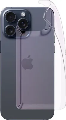 Produktbild von Rissbeständige Hydrogelfolie (RÜCKSEITE) für iPhone 15 Pro