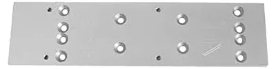 Image de Dorma plaque de montage pour TS 73V argent groupe de perçage universel - 37000101