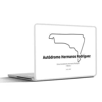 Produktbild von MuchoWow® Laptop Aufkleber Sticker Cover Mexiko - Rennstrecke - Formel 1 40x30 cm - Laptop Dekoration - Selbstklebend