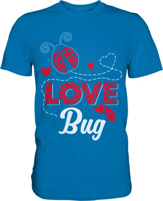 Produktbild von Marienkäfer Insekten T-Shirt – Royal Blue / S