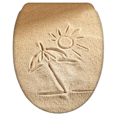 Produktbild von SANILO® WC-Sitz mit Absenkautomatik und Schnellverschluss Sunshine, Toilettendeckel direkt vom Hersteller, Klodeckel, Klobrille, WC Deckel, WC Brille