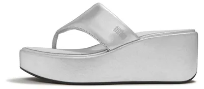 Produktbild von FitFlop Platfforms Wedge Toe-Post Sandals SILBER 42