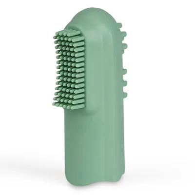 Produktbild von Grünspecht Natürlicher Fingerzahnbürste aus