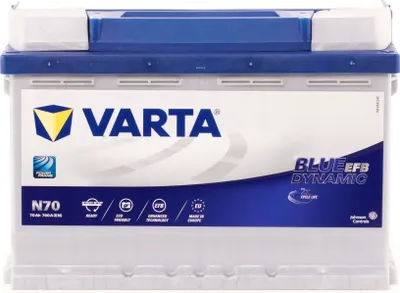 Produktbild von VARTA BLUE Dynamic N70 Starterbatterie 12V 70Ah 760A/EN L3 Batterie